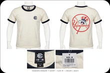 Load image into Gallery viewer, Eric Emanuel x New Era Yankees Cooperstown Ringer Tee Cream/Navy – Size M – NWT
