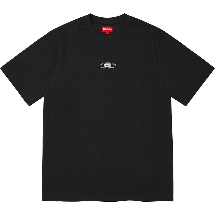 Supreme WORLD FAMOUS S/S TOP TEE T-SHIRT SS21 Black Medium M FTP