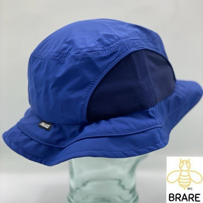 Palace Skateboards 2018 Mountain Shell Bucket Hat Navy L/XL