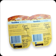Load image into Gallery viewer, Vaseline Lip Therapy Cocoa Butter &amp; Crème Brûlée 2-Pack Bundle
