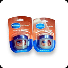 Load image into Gallery viewer, Vaseline Lip Therapy Cocoa Butter &amp; Crème Brûlée 2-Pack Bundle
