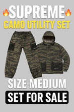 Load image into Gallery viewer, 🔥 Supreme Camo Utility Set – Size Medium 🔥
