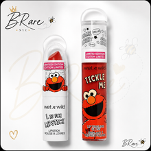 Load image into Gallery viewer, Wet n Wild x Sesame Street Elmo Limited Edition Lip Duo | Lipstick &amp; Tickle Me Lip Gloss
