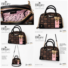 Load image into Gallery viewer, Juicy Couture Vintage Couture Bowler Satchel Crossbody Bag NWT Liquorice Brown
