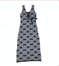 Load image into Gallery viewer, House of Harlow 1960 Luxe Essentials Geo Knit Ring Front Midi Dress – S NWT
