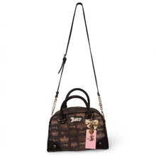 Load image into Gallery viewer, Juicy Couture Vintage Couture Bowler Satchel Crossbody Bag NWT Liquorice Brown
