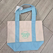Load image into Gallery viewer, Trader Joe’s Mini Pastel Tote Set (4-Pack) – USA Exclusive NYC Bundle
