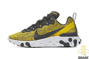 Nike React Element Yellow SnakeSkin Size 6 in Women's
New without box