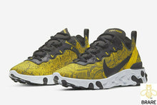 Load image into Gallery viewer,  Nike React Element Yellow SnakeSkin Size 6 in Women&#39;s
New without box
