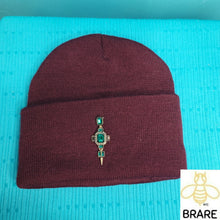 Load image into Gallery viewer, BRare Burgundy Beanie
