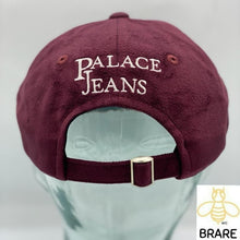 Load image into Gallery viewer, Palace Skateboards Suede PJ&#39;s 6-Panel Hat Burgundy
