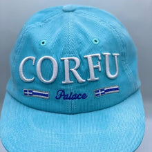 Load image into Gallery viewer, PALACE SKATEBOARDS Corfu 6-Panel Hat Cap Corduroy Baby Blue
