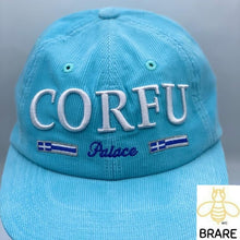 Load image into Gallery viewer, PALACE SKATEBOARDS Corfu 6-Panel Hat Cap Corduroy Baby Blue
