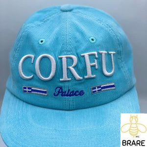 PALACE SKATEBOARDS Corfu 6-Panel Hat Cap Corduroy Baby Blue