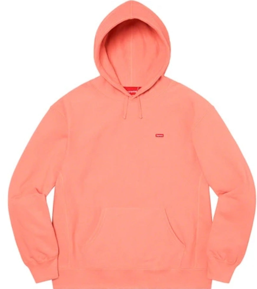 Supreme Small Box Hooded Sweatshirt Size Medium Dusty Coral